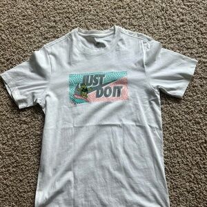 White Graphic Nike T-Shirt